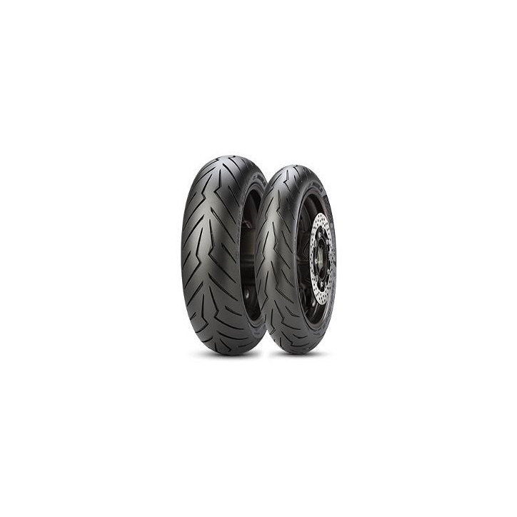 110/70-13 Pirelli DIABLO ROSSO SCOOTER 54S TL SCOOTER SPORT TOURIN Reinf