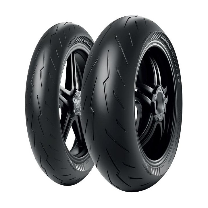 120/70ZR17 Pirelli DIABLO ROSSO IV 58W TL SPORT TOURING & TRAC Front