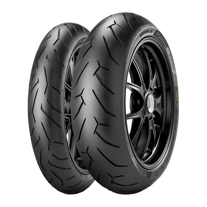 160/60ZR17 Pirelli DIABLO ROSSO II 69W TL SPORT TOURING Rear