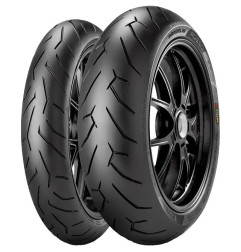 190/50ZR17 Pirelli DIABLO ROSSO II 73W TL SPORT TOURING Rear - PadangosGo.lt