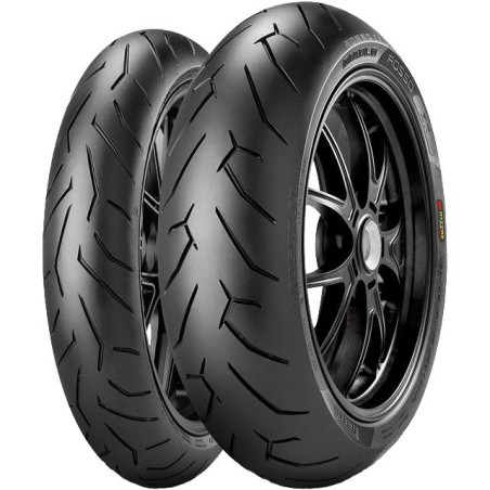 190/50ZR17 Pirelli DIABLO ROSSO II 73W TL SPORT TOURING Rear - PadangosGo.lt