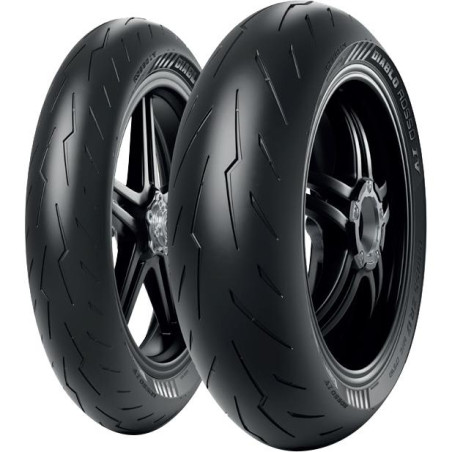 190/55ZR17 Pirelli DIABLO ROSSO IV 75W TL SPORT TOURING & TRAC Rear - PadangosGo.lt