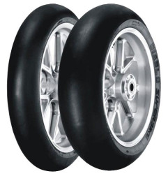 100/80-10 Pirelli DIABLO SUPERBIKE SC1 TL RACE SLICK SOFT Front NHS - PadangosGo.lt
