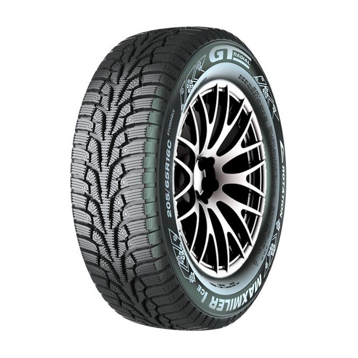 185/75R16C GT RADIAL MAXMILER ICE 104/102R Studded 3PMSF