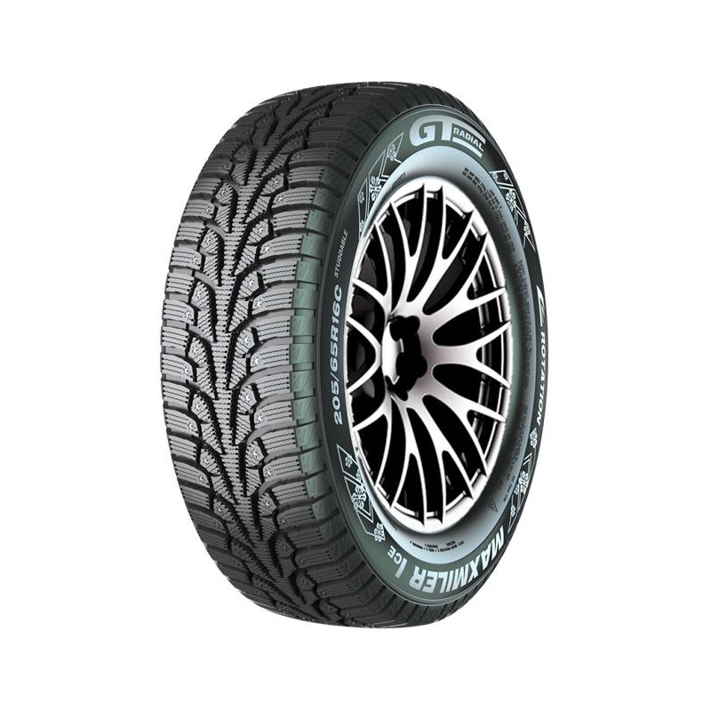 235/65R16C GT RADIAL MAXMILER ICE 121/119R Studded 3PMSF - PadangosGo.lt