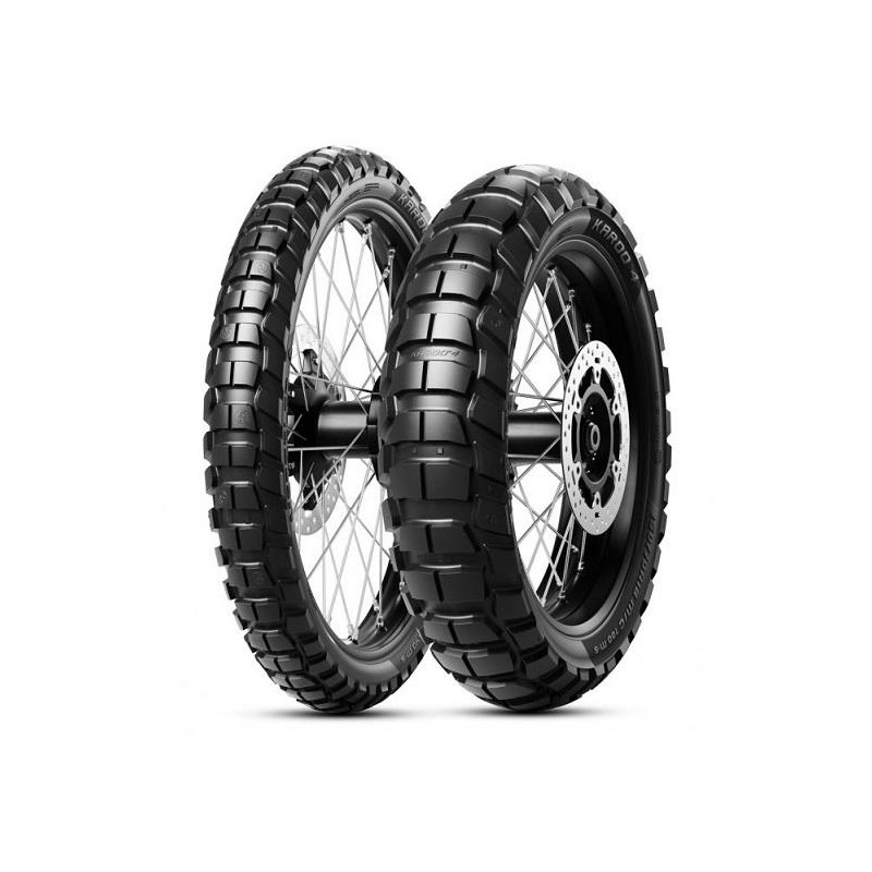 120/70R19 Metzeler KAROO 4 60T TL ENDURO ON/OFF Front M+S - PadangosGo.lt