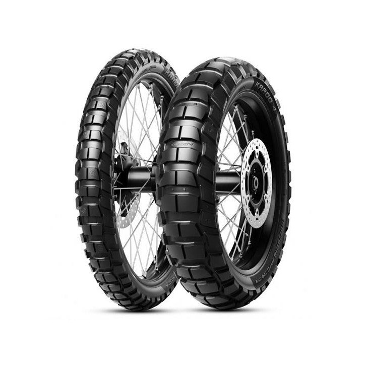 90/90-21 Metzeler KAROO 4 54T TL ENDURO ON/OFF Front M+S
