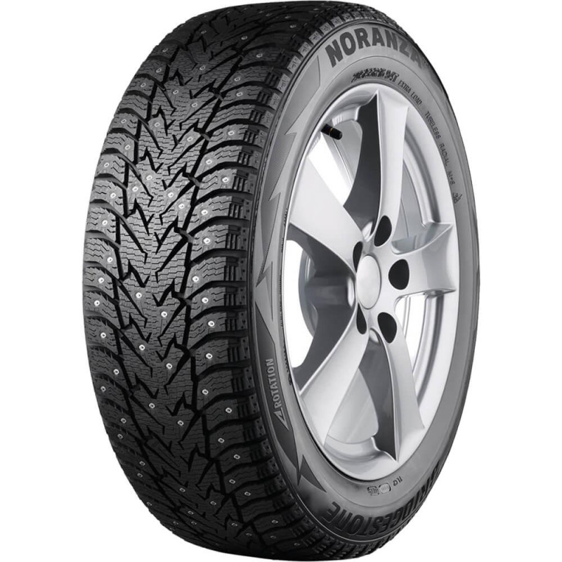 225/55R16 BRIDGESTONE NORANZA 001 99T XL Studded 3PMSF M+S - PadangosGo.lt