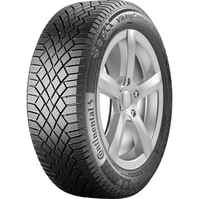 215/50R19 CONTINENTAL VIKINGCONTACT 7 93T DOT20/21 Friction DDB72 3PMSF IceGrip M+S - PadangosGo.lt