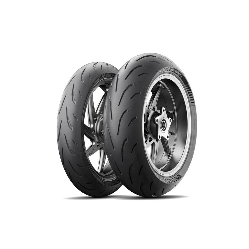190/55ZR17 Michelin POWER 6 75W TL SPORT TOURING & TRAC Rear - PadangosGo.lt