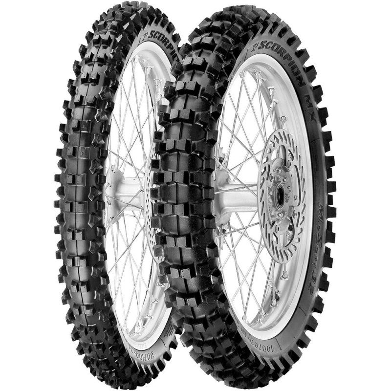 90/100-14 Pirelli SCORPION MX MID SOFT 32 49M TT CROSS MID SOFT Rear DOT20 - PadangosGo.lt