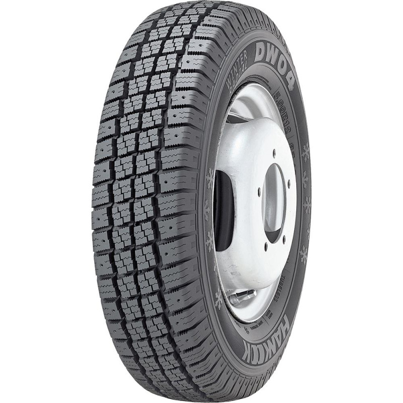 155/80R13C HANKOOK WINTER RADIAL (DW04) 90/88P DOT21 Studded 3PMSF M+S - PadangosGo.lt