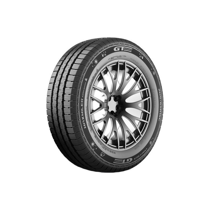215/75R16C GT RADIAL MAXMILER ALL SEASON 116/114R DOT21 CCB71 3PMSF - PadangosGo.lt
