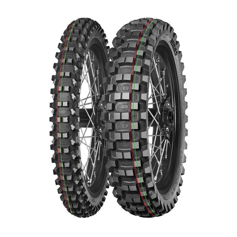 90/100-14 Mitas TERRA FORCE-MX MH RG 49M TT CROSS INTERMED Rear MEDIUM HARD TERRAIN NHS - PadangosGo.lt