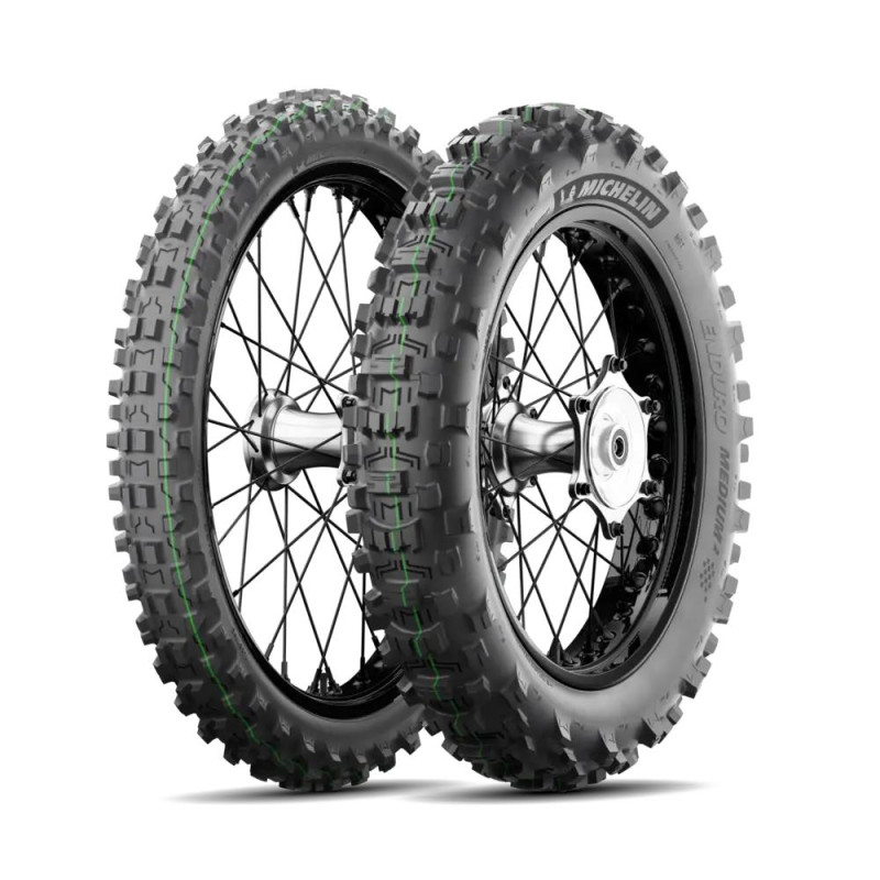 90/90-21 Michelin ENDURO MEDIUM 2 54R TT ENDURO OFF ROAD Front - PadangosGo.lt