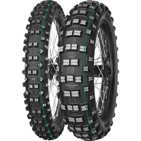 120/90-18 Mitas TERRA FORCE-EF Y 65R TT ENDURO COMPETITION Rear SUPER (FAST ENDURO) FIM - PadangosGo.lt