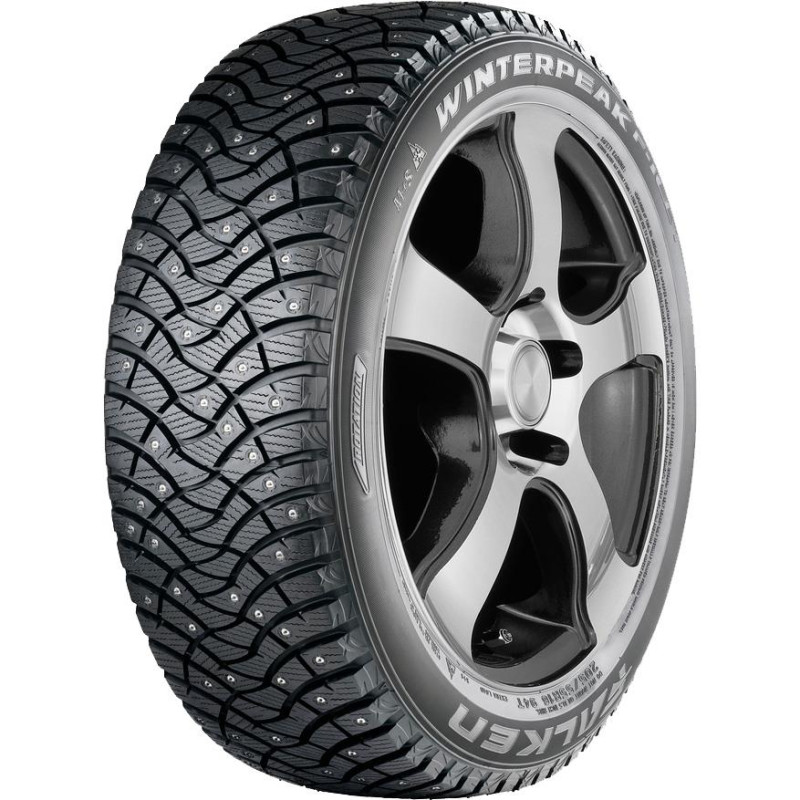 225/60R18 FALKEN WINTERPEAK F-ICE 1 104T XL DOT22 Studded 3PMSF M+S - PadangosGo.lt