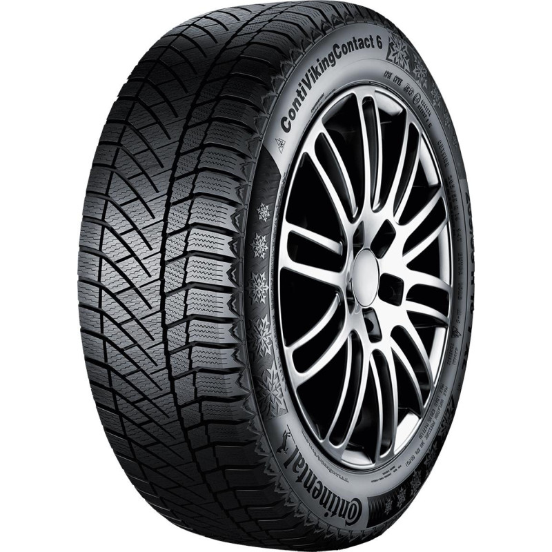 225/50R17 CONTINENTAL CONTIVIKINGCONTACT 6 94T RunFlat DOT18 Friction FEB72 3PMSF IceGrip M+S - PadangosGo.lt