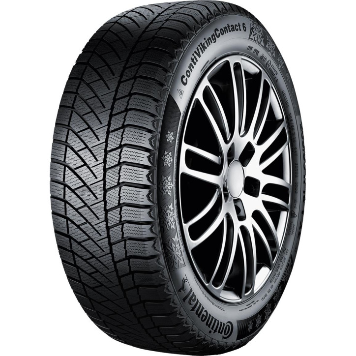 225/50R17 CONTINENTAL CONTIVIKINGCONTACT 6 94T RunFlat DOT18 Friction FEB72 3PMSF IceGrip M+S